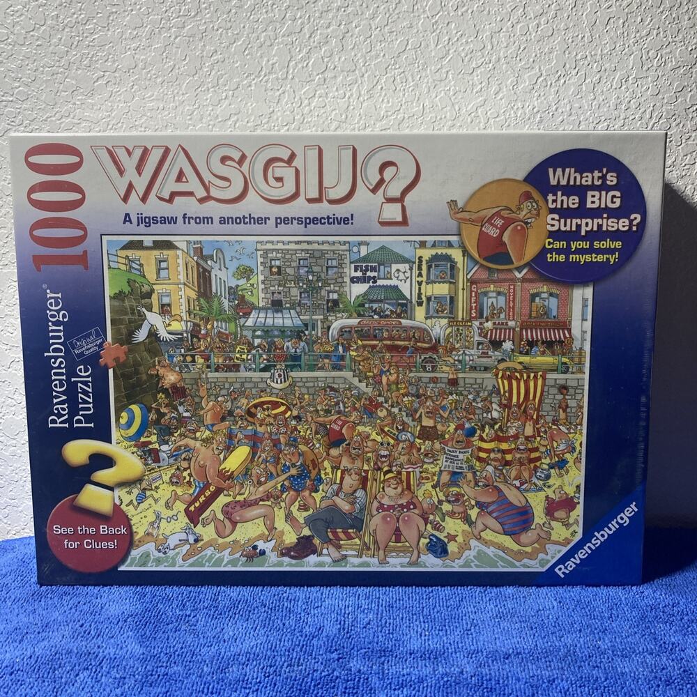 Revensburger WASGIJ? ~ High Tide ~ 1,000 Piece Jigsaw Puzzle #15186